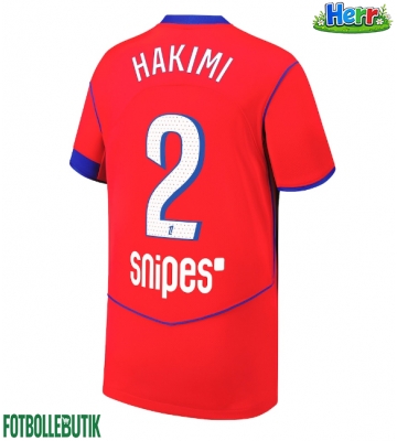 Paris Saint-Germain Achraf Hakimi #2 Tredje Tröja 2025-26 Kortärmad
